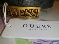 GUESS Оригинал Нови Дамски Колани от Естествена Кожа 105см.