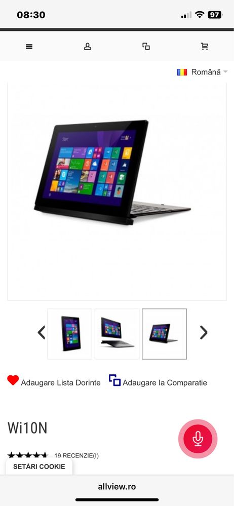 Tableta 2 in 1 ALLVIEV, 10,1 inch