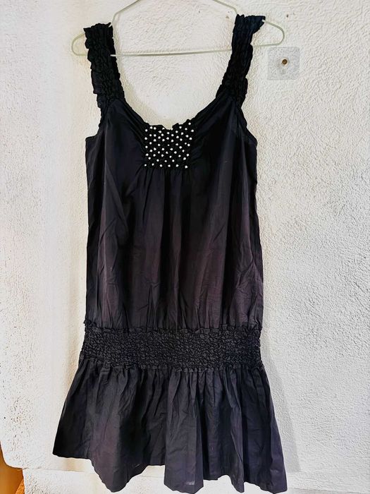 Rochie mini albastra tip denim