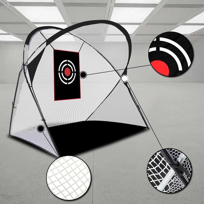 Kapler Мрежа за практикуване на голф - № 6 - 2,7х2,1х1,5 м