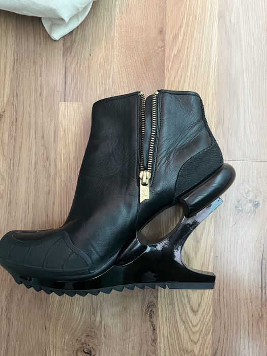 Боти от естествена кожа Y-3