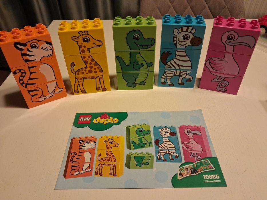 Lego Duplo 10885 - Primul meu puzzle distractiv, complet