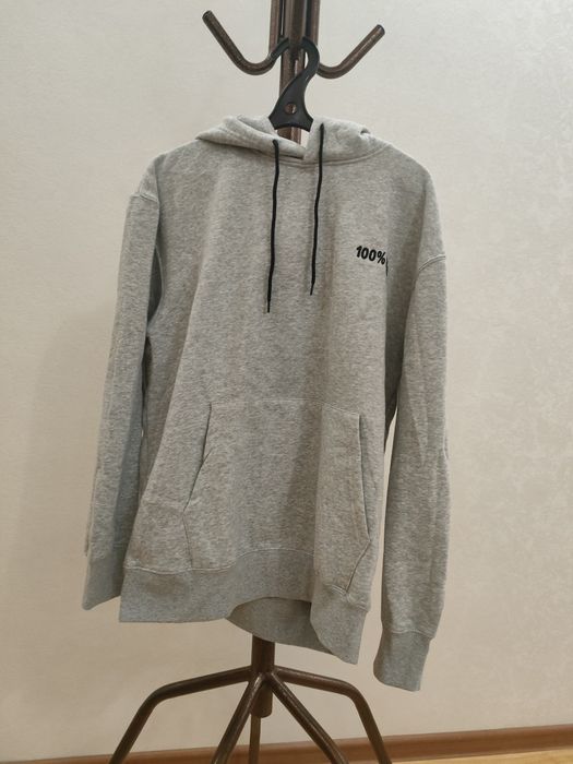 Толстовка, худи серая