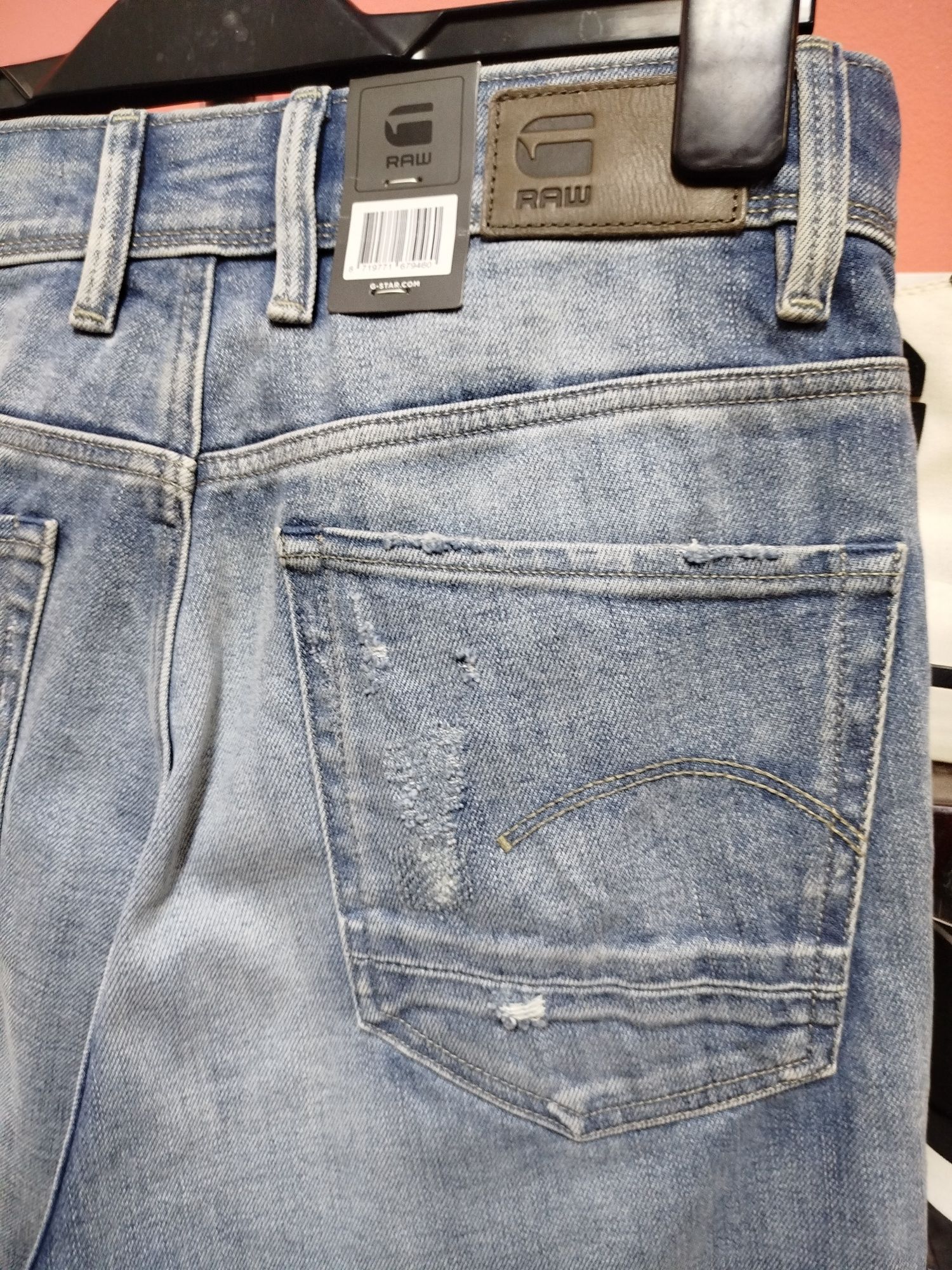 Оригинални дамски дънки G-Star Raw Kafey Skinny W26 L30 нови