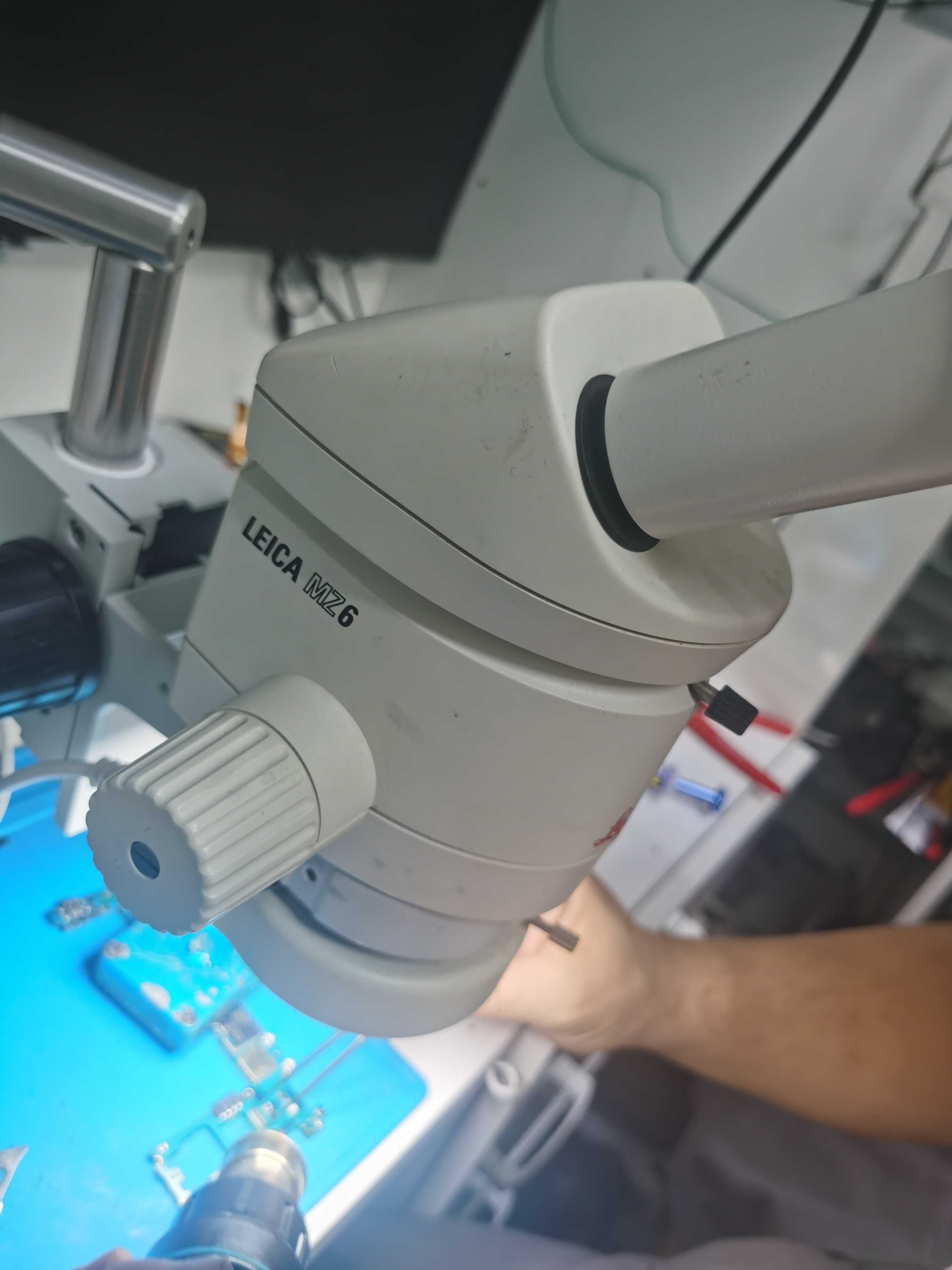 Leica mz6 микроскоп