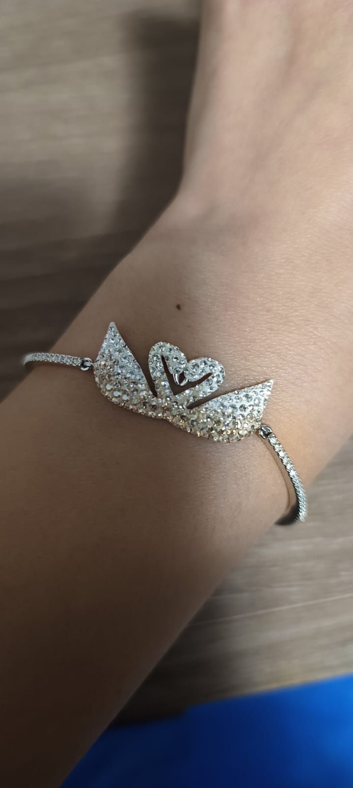 Brățară Swarovski iconic double swan