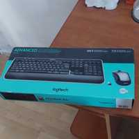 Vand Kit Tastatura+Mouse Wireless Logitech Mk520 Negru