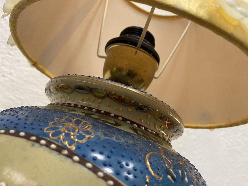 Голяма японска порцеланова лампа