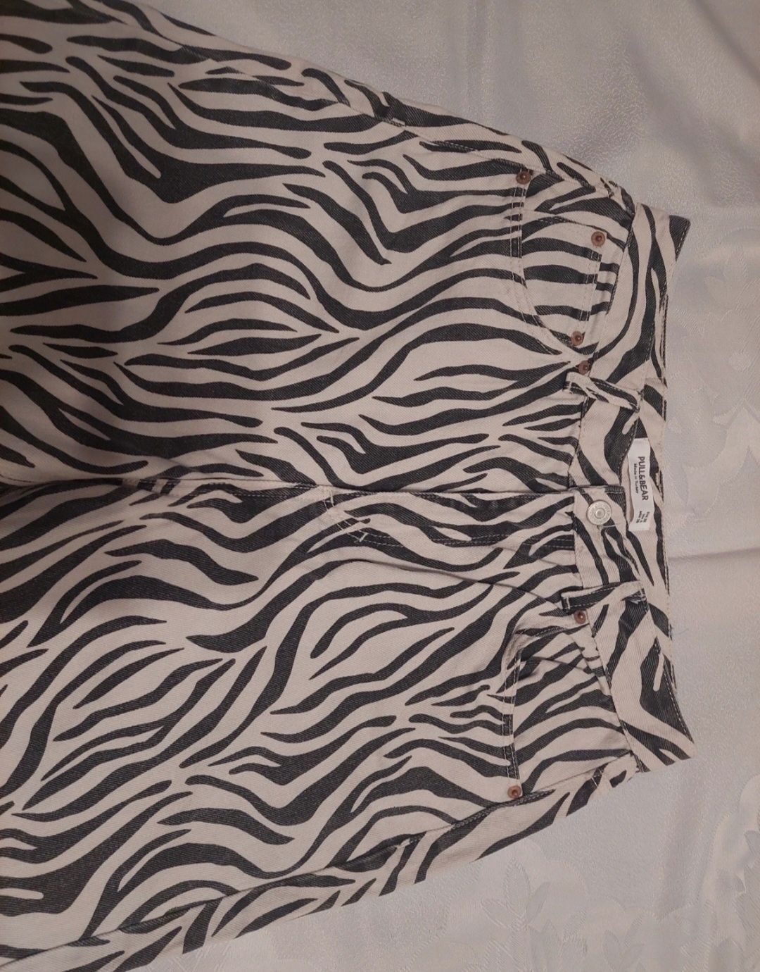 Blugi zebra print
