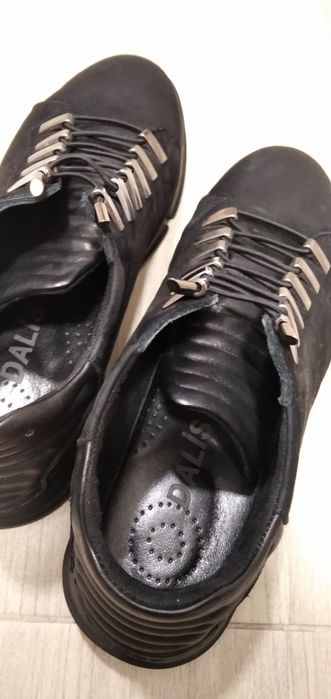 Дамски обувки, естествен велур и кожа,41 номер