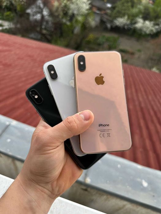iPhone XS Grey/Silver/Gold, Memorie 256GB, Baterie 100%, FRUMOS