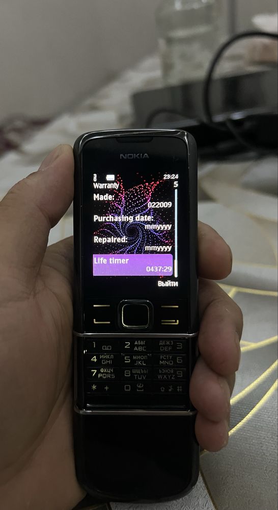 Nokia 8800 Art Black 1Gb в хорошем состоянии
