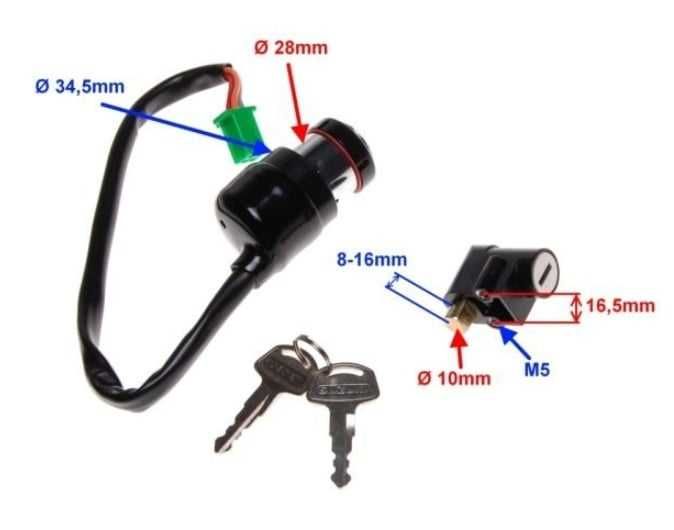 Set Contact  Piaggio Fly 125cc