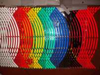 banda roti reflectorizanta, rim stripes