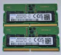 Memorie RAM Laptop Samsung, 16GB (2 x 8) DDR5, 4800MHz