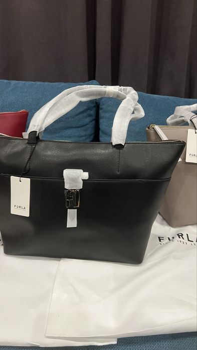 Furla Miasofia Tote L shoulder bag.100% ориг,със сериен номер,етикети