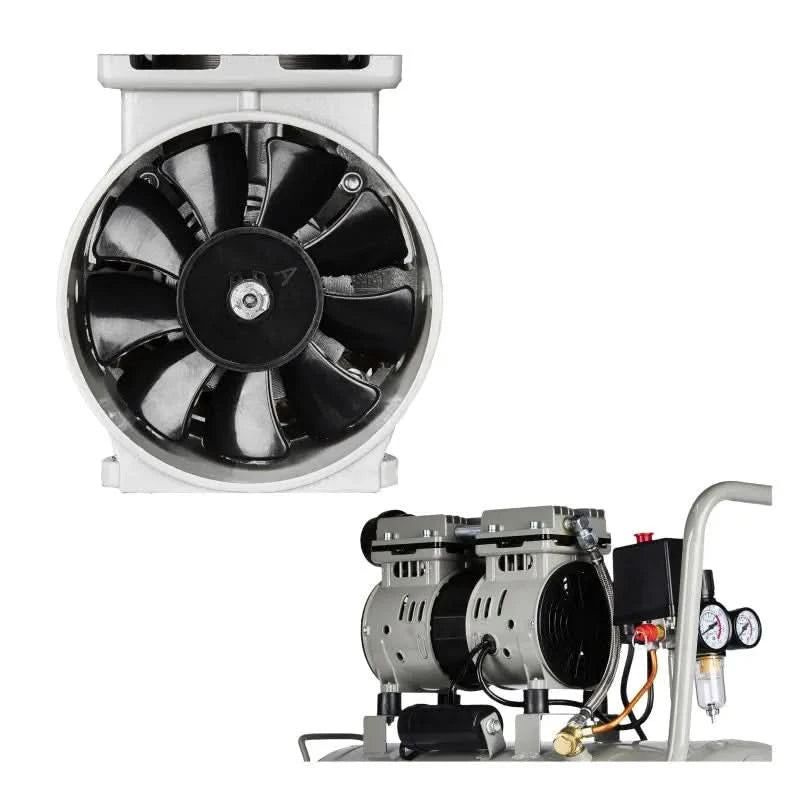 Compresor fara ulei silentios , 50L / 1500W X 1 , 290l/m KD1396