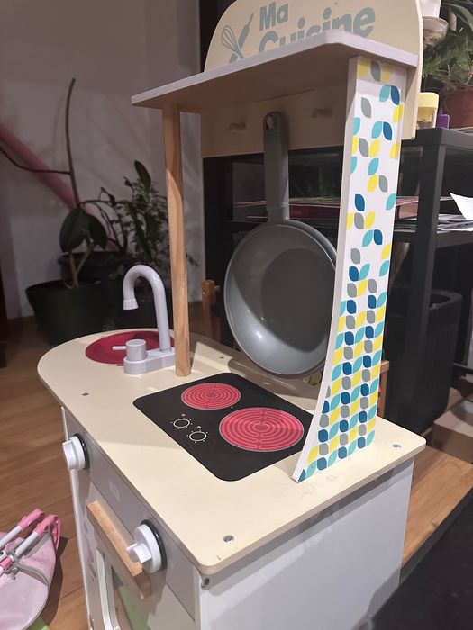 Bucătărie copii lemn de jucarie