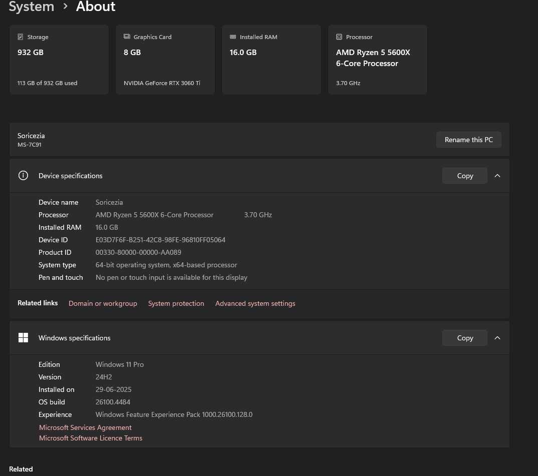 PC Gaming Ryzen 5600x Gigabyte GeForceRTX 3060TI 8GB+Logitech G Pro