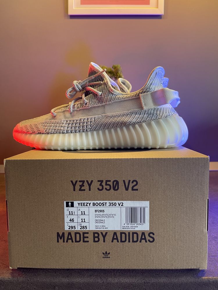 Yeezy 350 Static masura 46