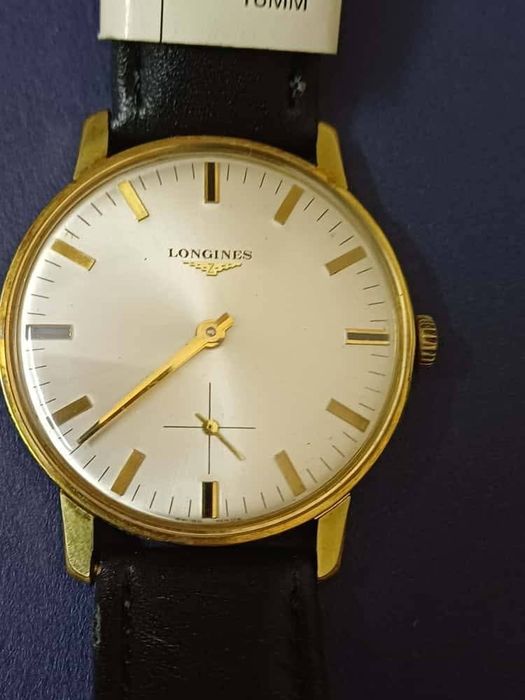Longines mecanic cal 490
Placat aur 20 microni