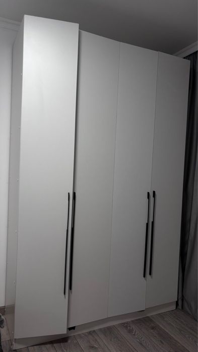 160x250х55 белый шкаф