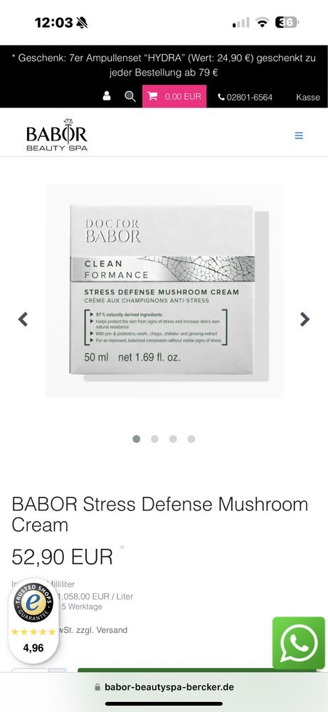 Crema Doctor Babor