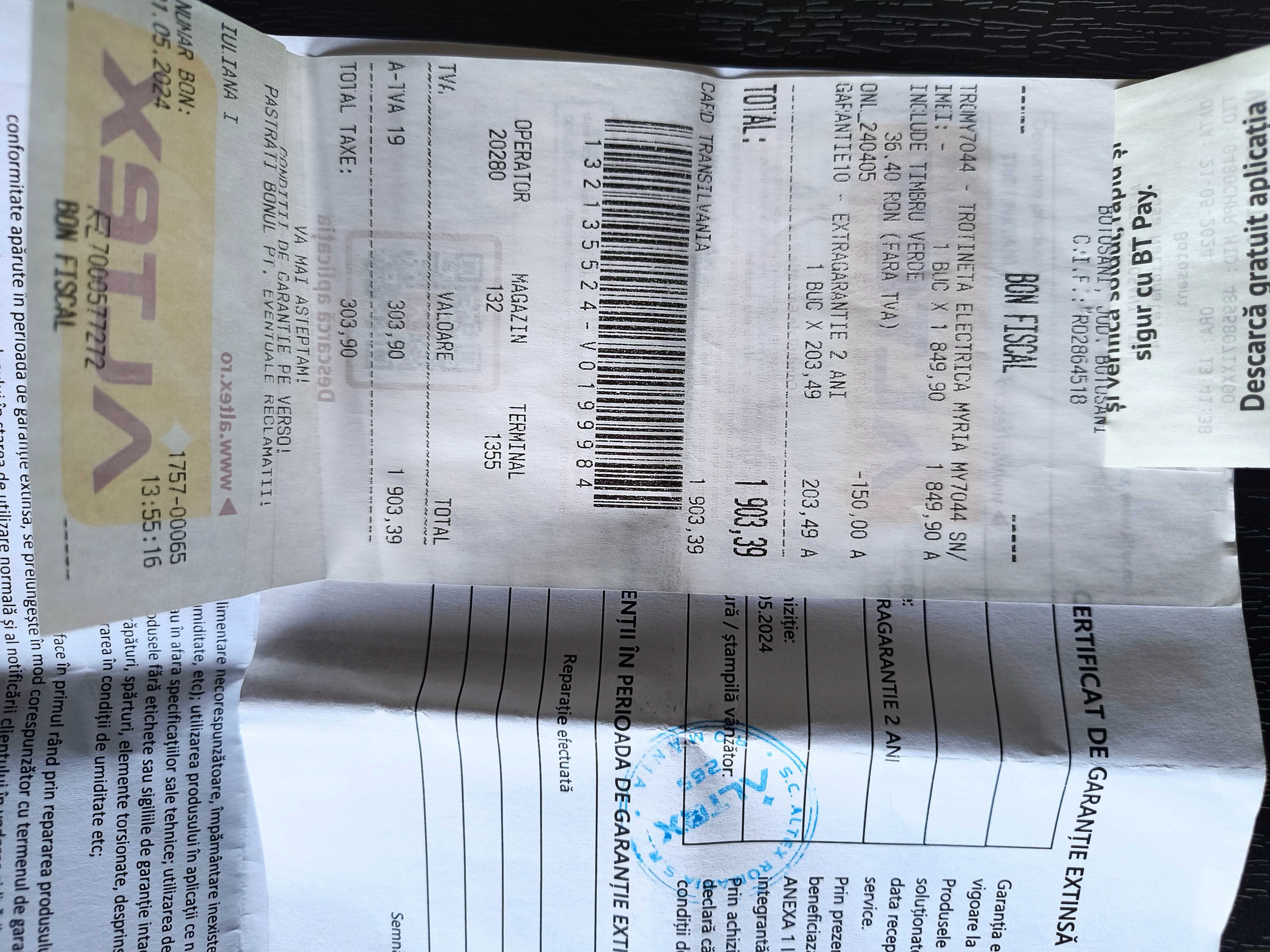 Trotineta electrică myria MY7044