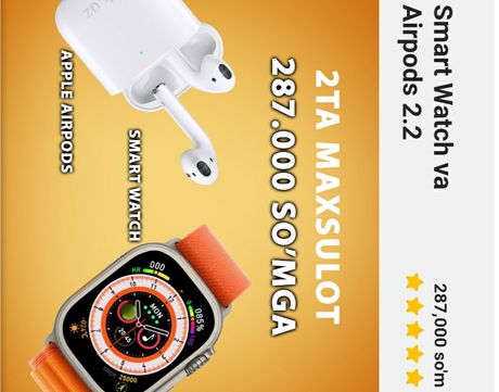 Smar watch +iphone quloqchin
