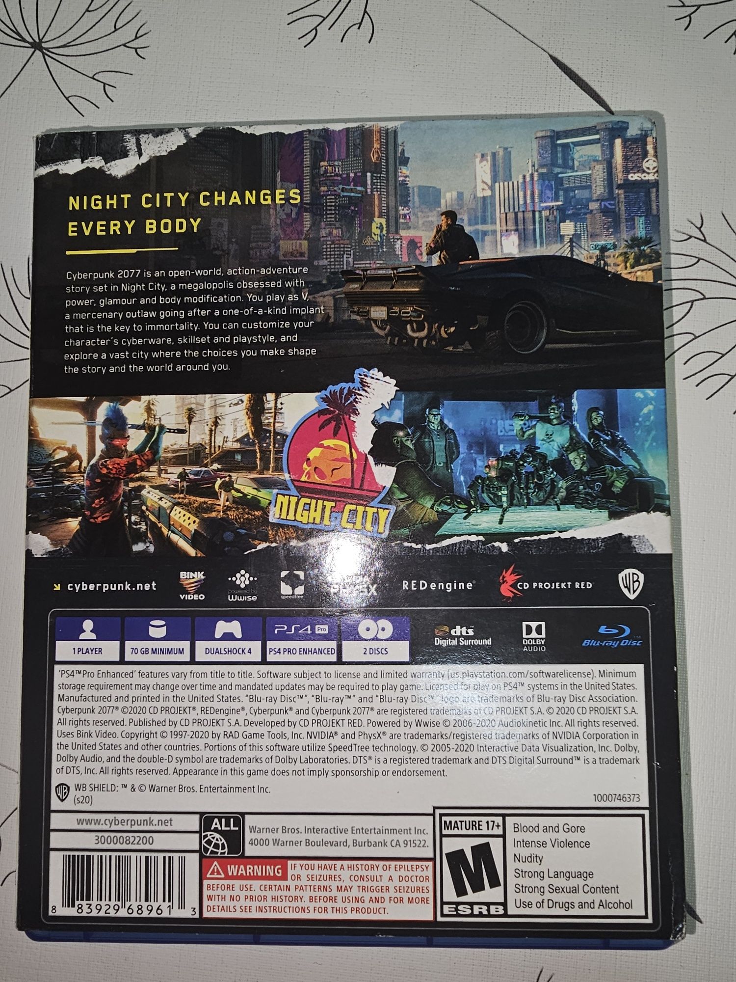 Cyberpunk 2077 ps4