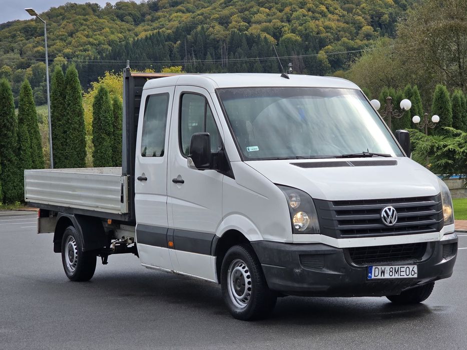 Volkswagen Crafter 2.0 TDi 140 cp 7 locuri Doka Cat. B