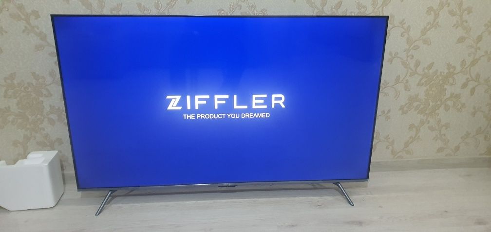 Новинка Телевизор ZIFFLER 55U850 smart 4k ANDROID 10