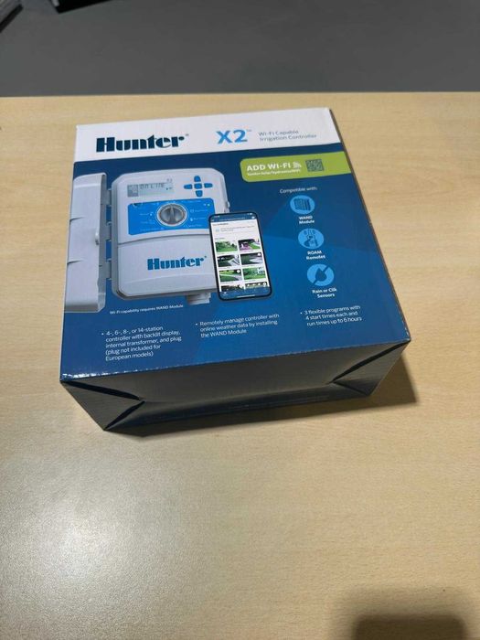 Programator irigatie HUNTER , 8 zone, EXTERIOR X2-801-E, WIFI Ready