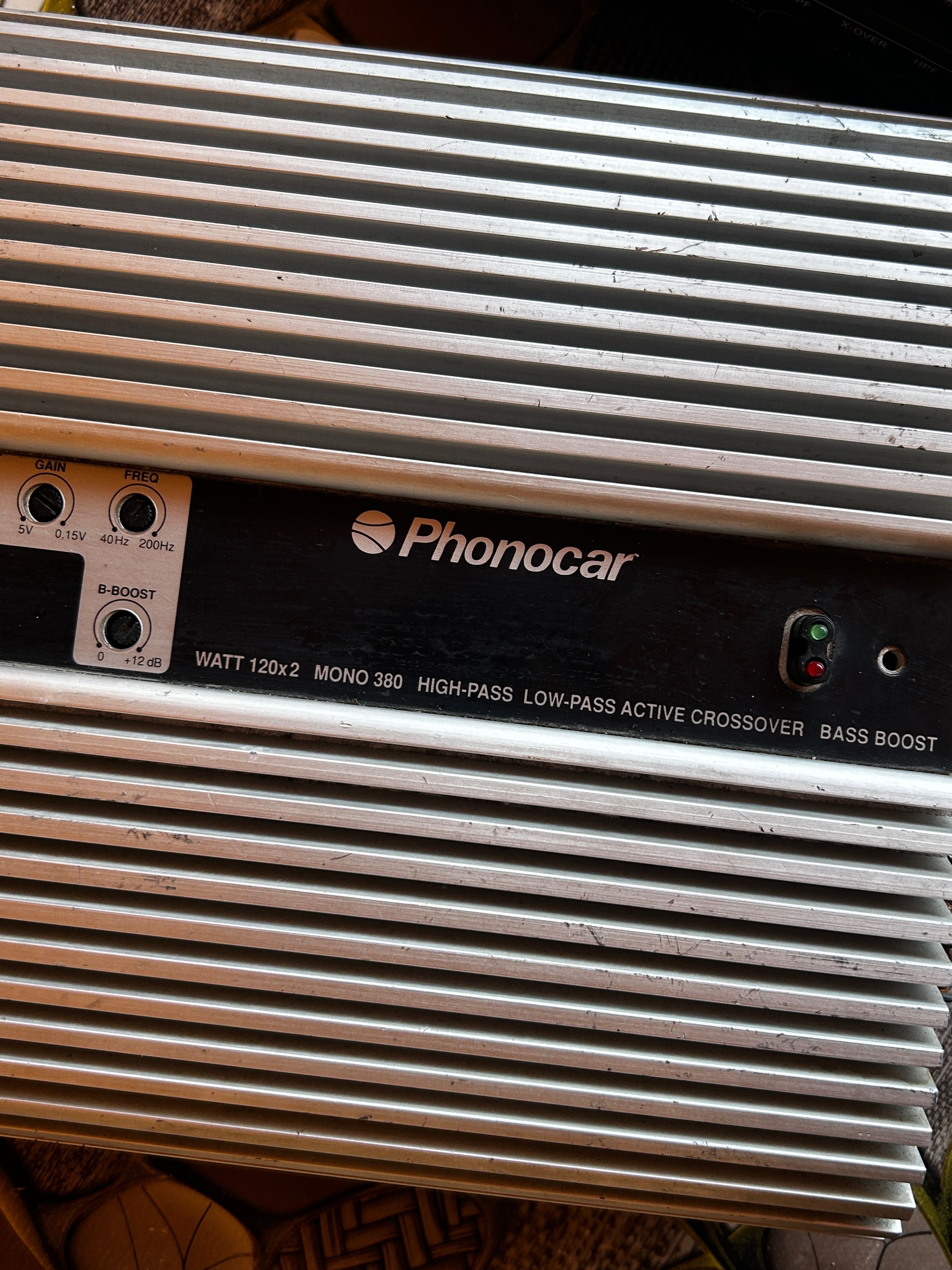 McHammer MHA600 + Phonocar 2×120W Усилвател – Работещи, на добра цена
