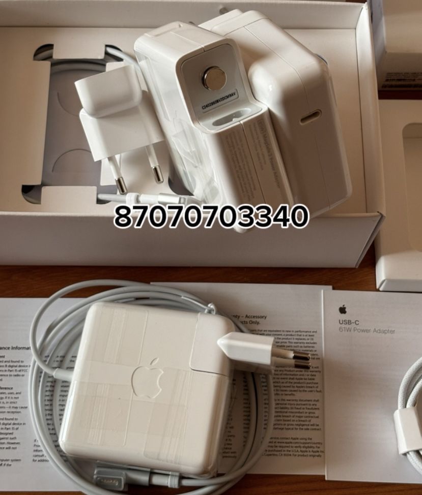 Макбук зарядка macbook шнур штекер magsafe блок питания type-c ноутбук