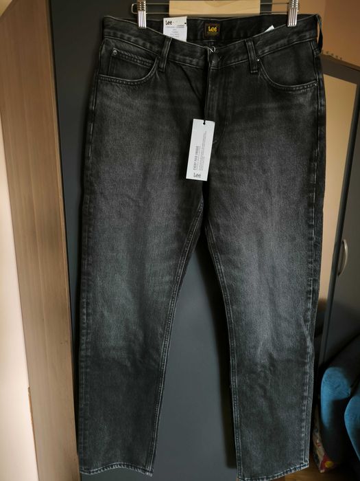 Lee сиви + Wrangler Texas черни дънки 34x32 НОВИ