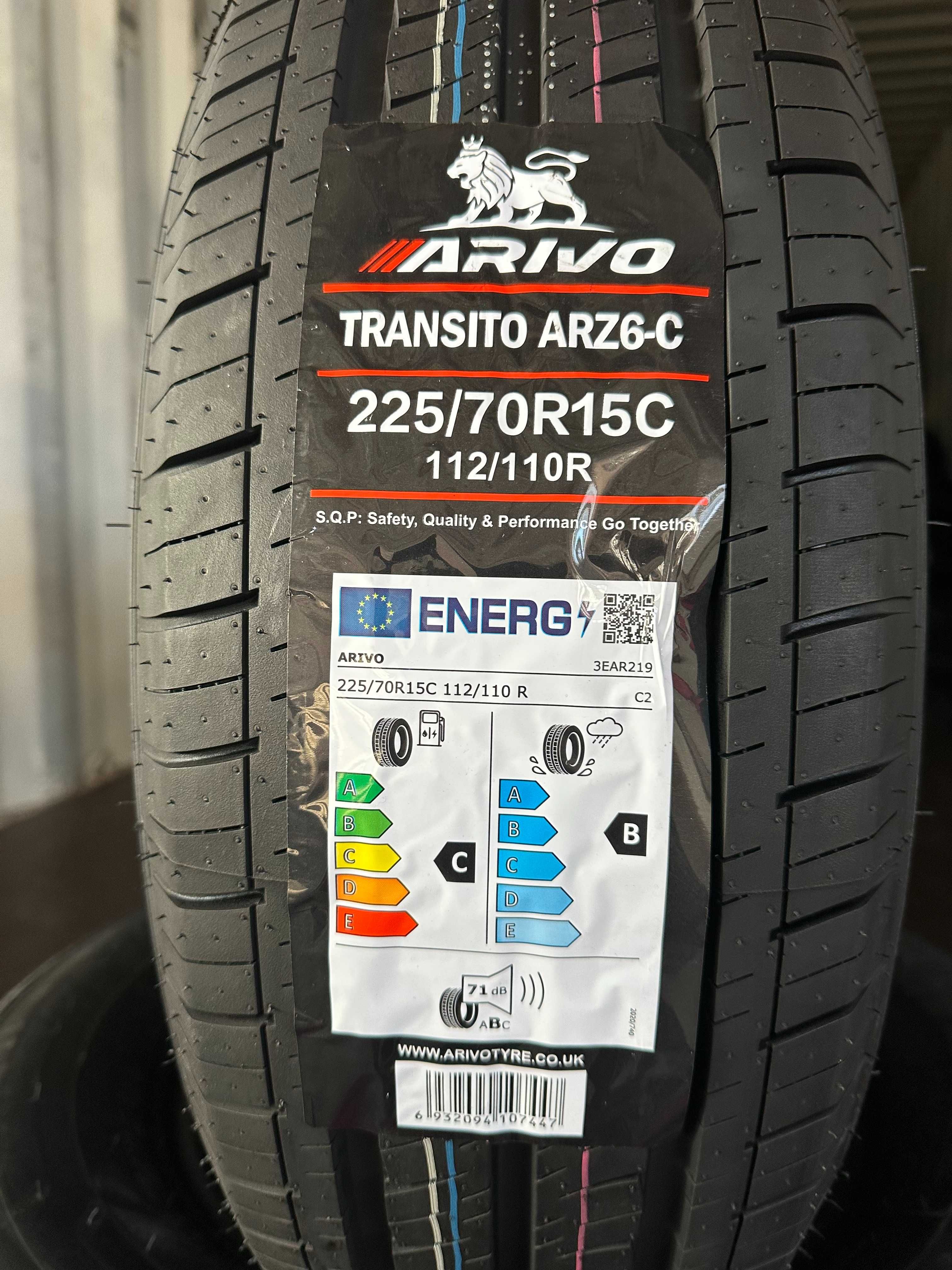 Нови Летни Бусови Гуми Arivo Transito 225/70R15C 112/110R Нов Doт