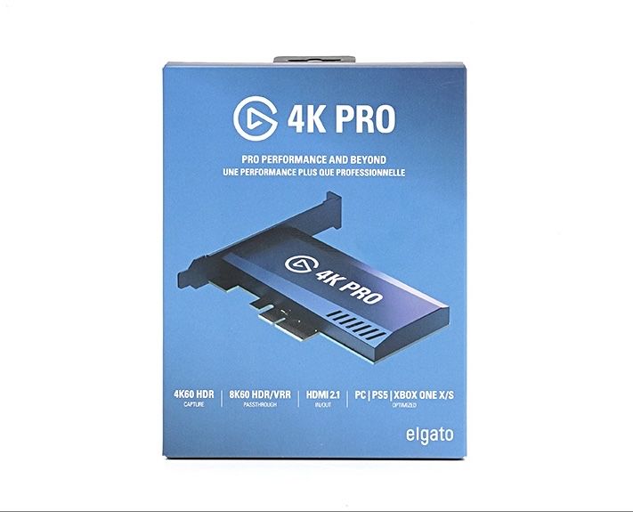 Карта за видеозаснемане Elgato 4K Pro, PCIe, HDMI 2.1