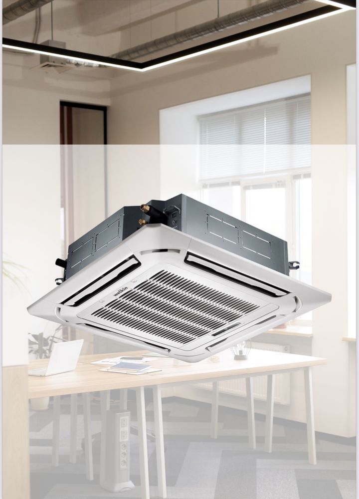 Кассетный кондиционер Midea на 48,000 Btu / Inverter / Доставка