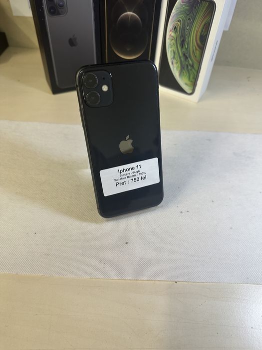 Iphone 11 / 64 gb / 100% baterie / garantie