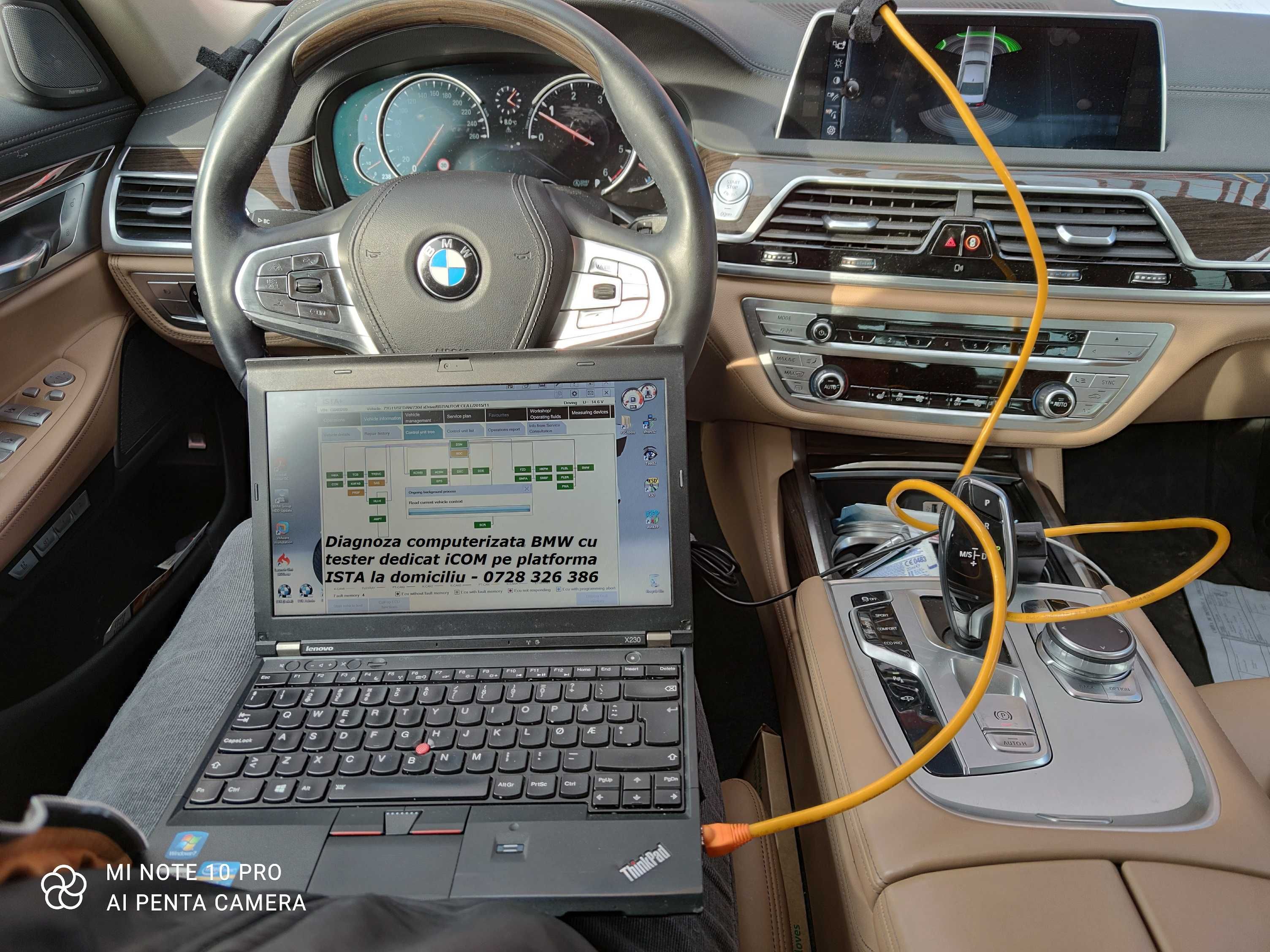 Anulare blocator volan BMW deblocare coloana directie resetare ELV