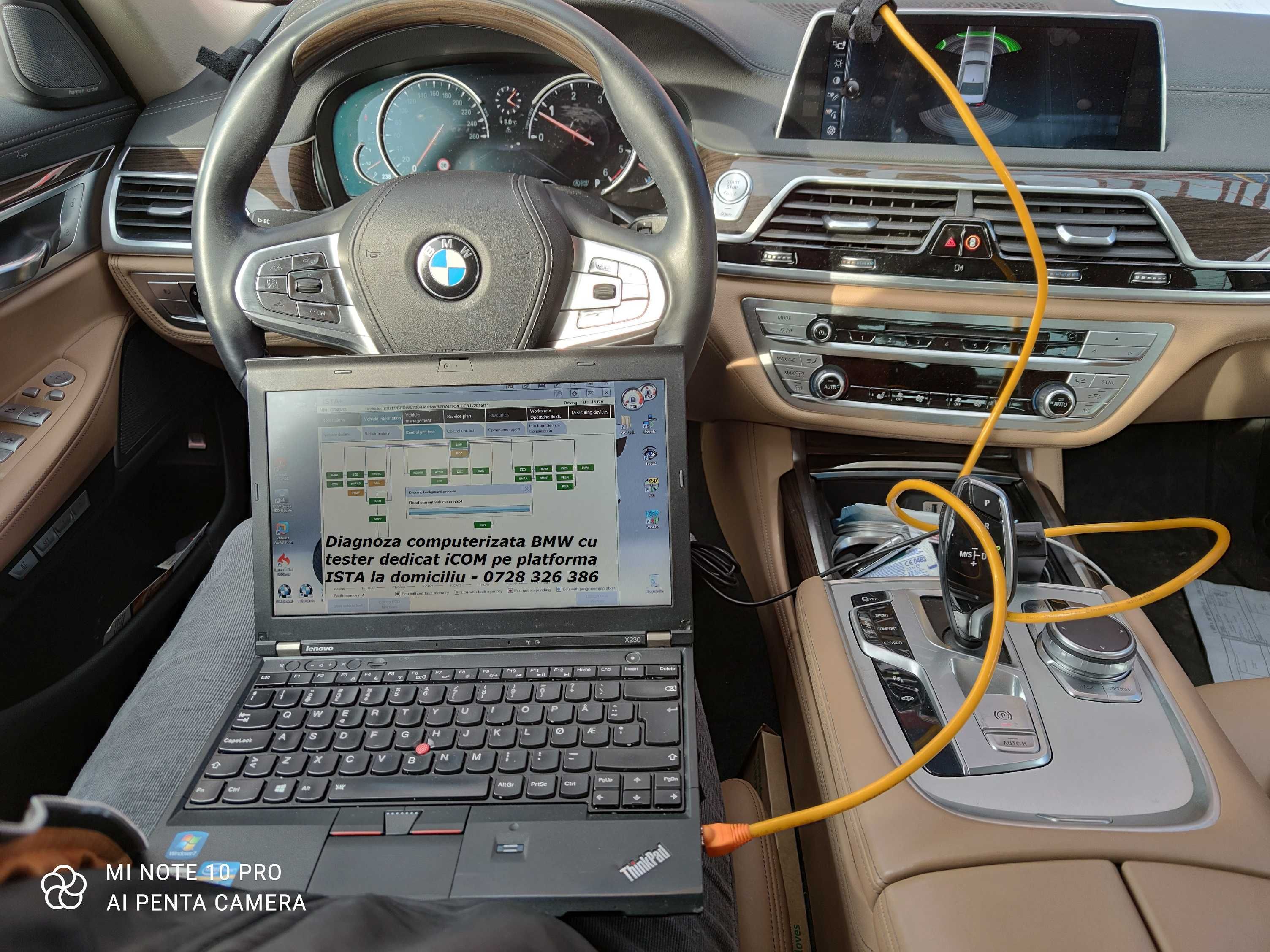 Anulare blocator volan BMW deblocare coloana directie resetare EWS ELV