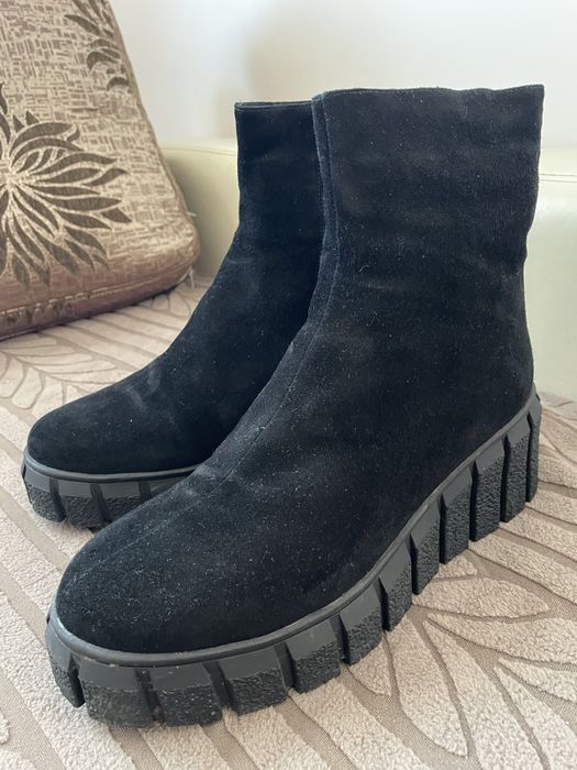 Боти от велур Fabiano