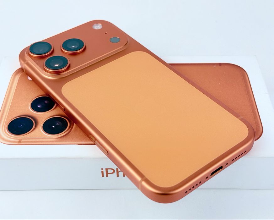 НОВ! Apple iPhone 17 Pro Max  256GB Cosmic Orange Гаранция!