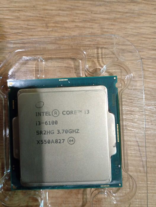 Процесор intel core i3 6100