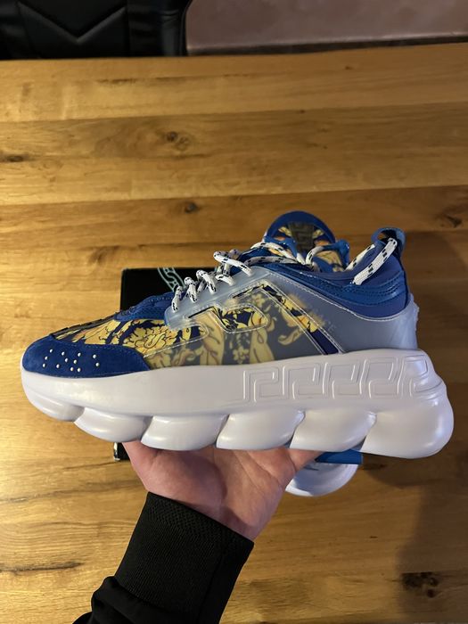 Versace Chain Reaction Bluette Gold