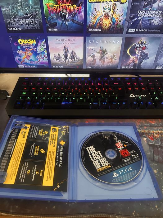 The last of us remasterd part 1 ps4 playstation 4