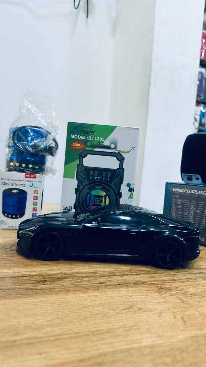 Mashina ko‘rinishidagi Bluetooth kalonka – Aston Car Style