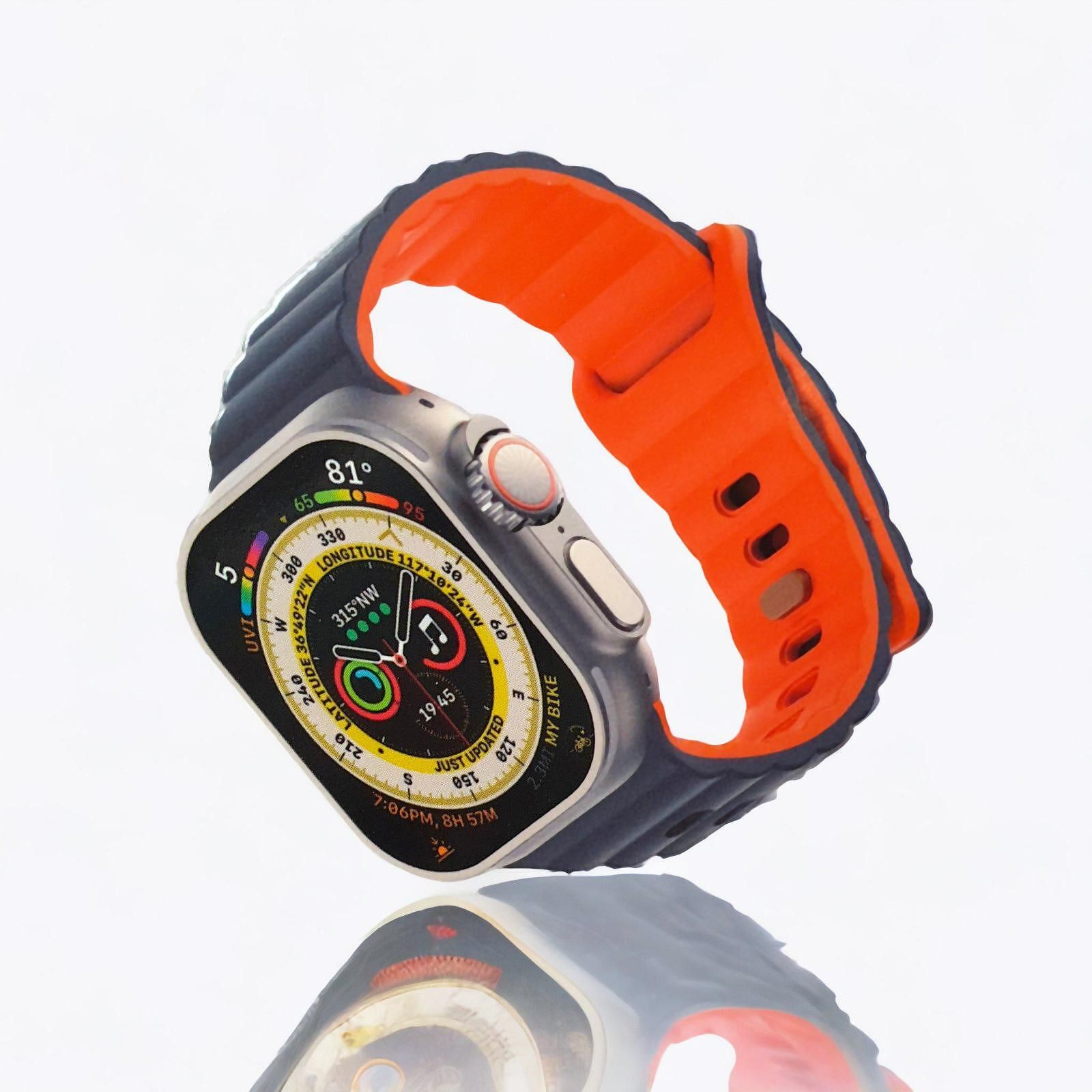 Силиконова каишка gear4 two tone sport band за apple watch ultra 1/ 2