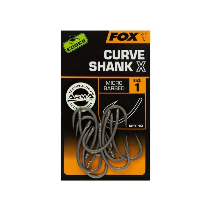 Куки Fox Edges Curve Shank X
